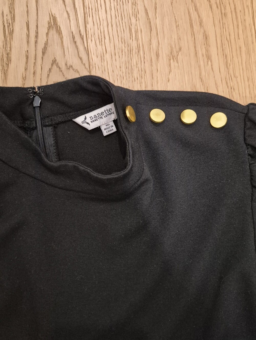 Ponte Balloon Sleeve Dress - Picture 5 of 6